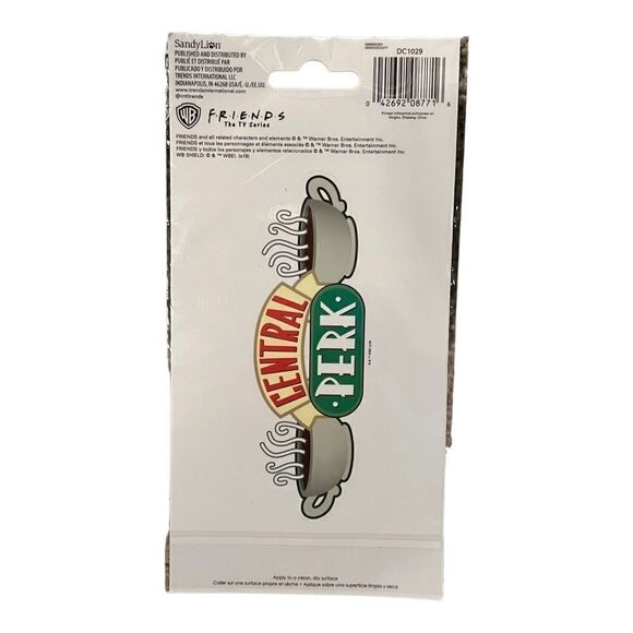 Sandy Lion Friends TV Series Central Perk Phone Decal New - Picture 2 of 2